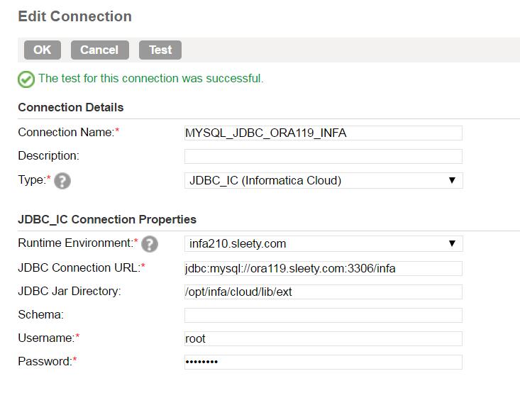 MYSQL JDBC CONNECTION